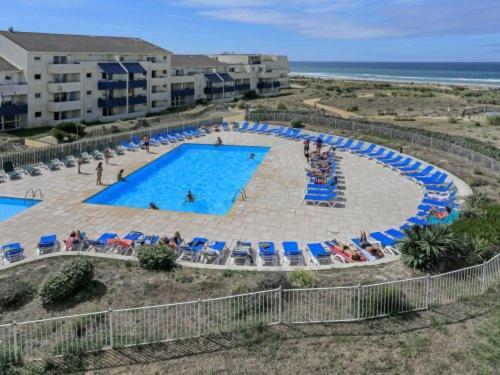 Appartement Climatise Avec Piscine & Mer Bleu Marine Lacanau Kültér fotó