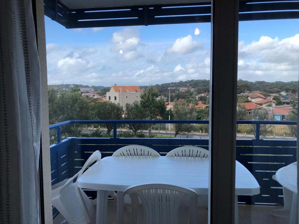 Appartement Climatise Avec Piscine & Mer Bleu Marine Lacanau Kültér fotó